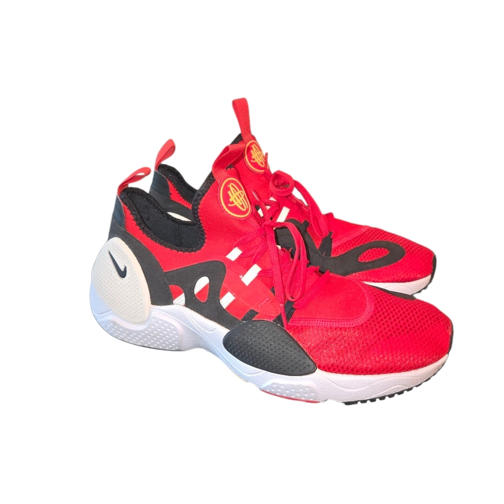 Nike AO1697-601 Men's Huarache Edge‎ TXT University Red Black Sneakers Size 11